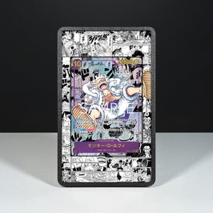 Monkey D. Luffy OP05-119 Manga - Custodia con Artwork Esteso per Carte One Piece - Display Case Extended Artwork Pokearth