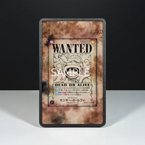 Monkey D. Luffy OP05-119 Wanted - Custodia con Artwork Esteso per Carte One Piece - Display Case Extended Artwork Pokearth