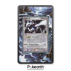 Lugia ex 105/115 - Custodia con Artwork Esteso per Carte Pokémon - Display Case Extended Artwork Pokearth