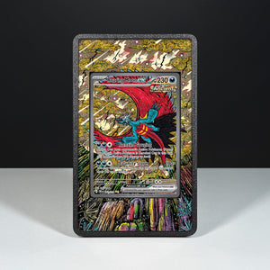 Luna Ruggente ex 162/131 - Custodia con Artwork Esteso per Carte Pokémon - Display Case Extended Artwork Pokearth