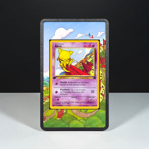 Abra 49/82 - Custodia con Artwork Esteso per Carte Pokémon - Display Case Extended Artwork Pokearth