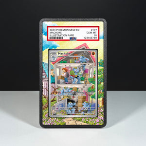 Machamp 177/165 - Graded Card Extended Artwork Display Case - Display Case Extended Artwork Pokearth