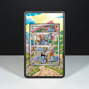 Machamp 177/165 - Custodia con Artwork Esteso per Carte Pokémon - Display Case Extended Artwork Pokearth