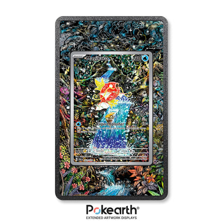 Magikarp 203/193 - Custodia con Artwork Esteso per Carte Pokémon - Display Case Extended Artwork Pokearth