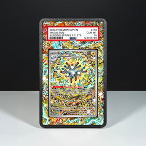 Magneton SVP 159 - Graded Card Extended Artwork Display Case - Display Case Extended Artwork Pokearth