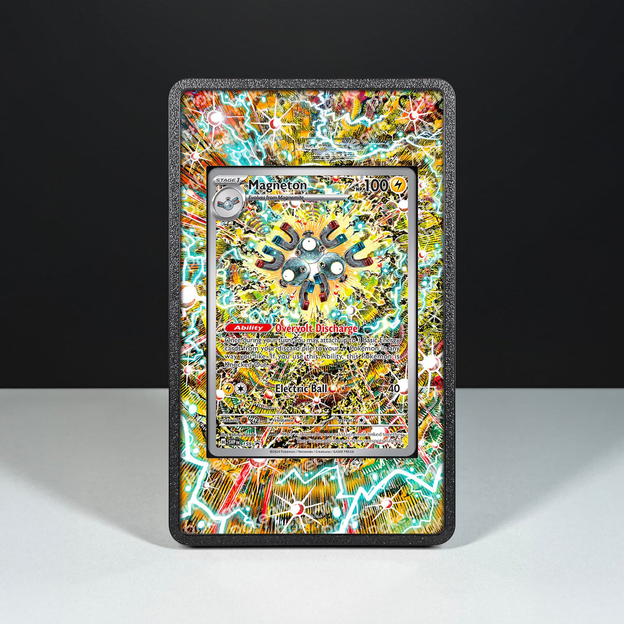 Magneton SVP 159 - Custodia con Artwork Esteso per Carte Pokémon - Display Case Extended Artwork Pokearth