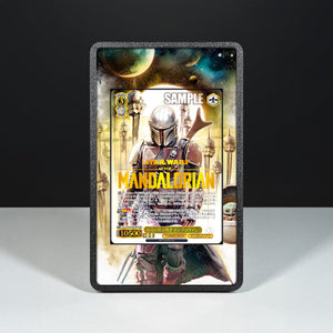 Mandalorian Dsw/S104-002SSP4 - Custodia con Artwork Esteso per Carte Disney 100 - Display Case Extended Artwork Pokearth