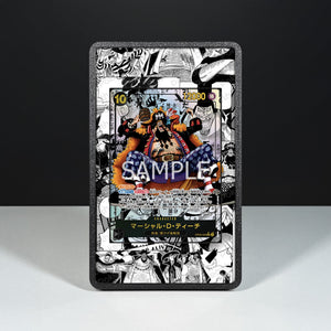 Marshall D. Teach OP09-093 Manga - Custodia con Artwork Esteso per Carte One Piece - Display Case Extended Artwork Pokearth