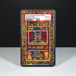 Ancient Mew - Graded Card Extended Artwork Display Case - Display Case Extended Artwork Pokearth