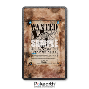 Buggy OP09-051 Wanted - Custodia con Artwork Esteso per Carte One Piece - Display Case Extended Artwork Pokearth