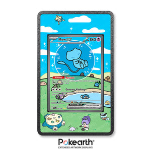Mew ex 232/091 - Custodia con Artwork Esteso per Carte Pokémon - Display Case Extended Artwork Pokearth