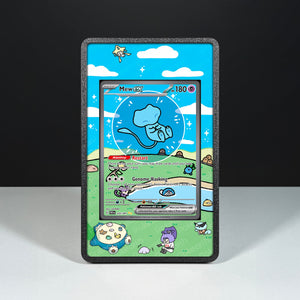 Mew ex 232/091 - Custodia con Artwork Esteso per Carte Pokémon - Display Case Extended Artwork Pokearth
