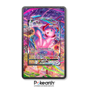 Mew VMAX 269/264 - Custodia con Artwork Esteso per Carte Pokémon - Display Case Extended Artwork Pokearth