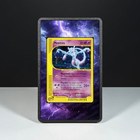 Mewtwo 20/165 - Custodia con Artwork Esteso per Carte Pokémon - Display Case Extended Artwork Pokearth