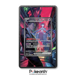 Mewtwo ex del Team Rocket 231/182 - Custodia con Artwork Esteso per Carte Pokémon - Display Case Extended Artwork Pokearth