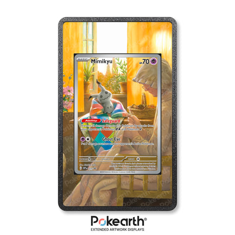 Mimikyu SVP 075 - Custodia con Artwork Esteso per Carte Pokémon - Display Case Extended Artwork Pokearth