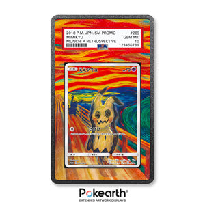 Mimikyu 289/SM-P - Graded Card Extended Artwork Display Case - Display Case Extended Artwork Pokearth