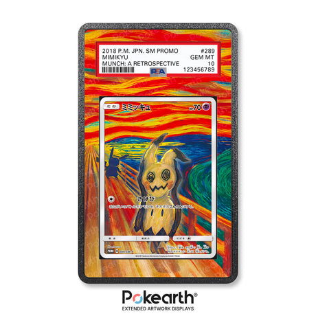 Mimikyu 289/SM-P - Graded Card Extended Artwork Display Case - Display Case Extended Artwork Pokearth