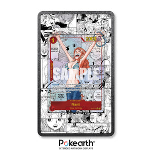 Nami OP01-016 Manga - Custodia con Artwork Esteso per Carte One Piece - Display Case Extended Artwork Pokearth