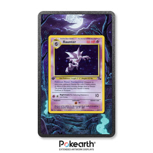 Haunter 6/62 - Custodia con Artwork Esteso per Carte Pokémon - Display Case Extended Artwork Pokearth