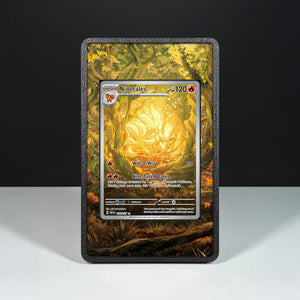 Ninetales 199/197 - Custodia con Artwork Esteso per Carte Pokémon - Display Case Extended Artwork Pokearth