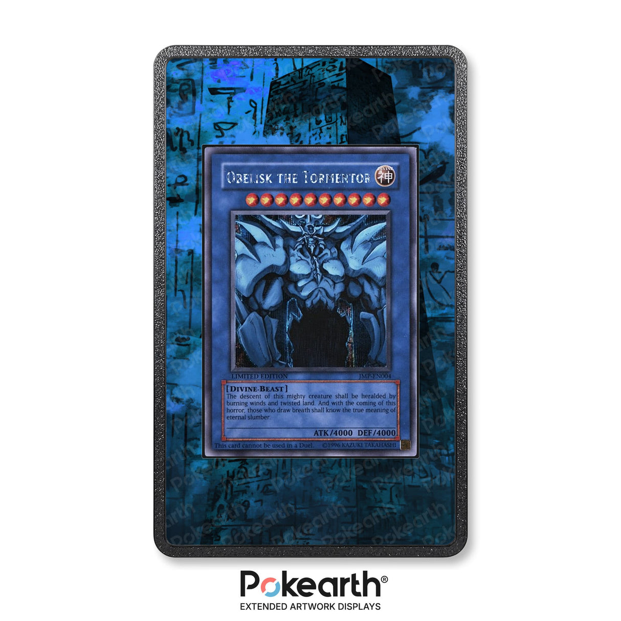 Obelisk il Tormentatore 004 - Custodia con Artwork Esteso per Carte Yu-Gi-Oh! - Display Case Extended Artwork Pokearth