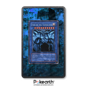 Obelisk il Tormentatore 004 - Custodia con Artwork Esteso per Carte Yu-Gi-Oh! - Display Case Extended Artwork Pokearth