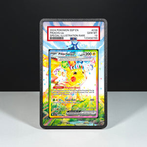 Pikachu ex 238/191 - Graded Card Extended Artwork Display Case - Display Case Extended Artwork Pokearth