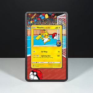 Pikachu 001/005 - Custodia con Artwork Esteso per Carte Pokémon - Display Case Extended Artwork Pokearth