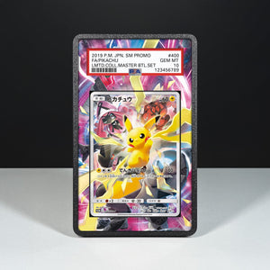 Pikachu 400/SM-P - Graded Card Extended Artwork Display Case - Display Case Extended Artwork Pokearth