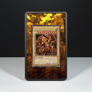 Drago Alato di Ra 001 - Custodia con Artwork Esteso per Carte Yu-Gi-Oh! - Display Case Extended Artwork Pokearth