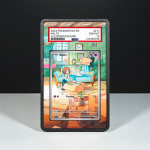 Ralts 211/198 - Graded Card Extended Artwork Display Case - Display Case Extended Artwork Pokearth