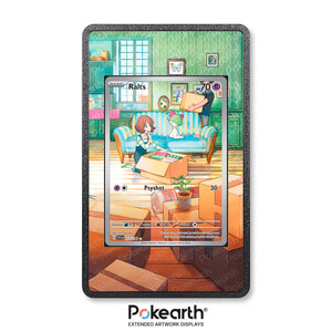 Ralts 211/198 - Custodia con Artwork Esteso per Carte Pokémon - Display Case Extended Artwork Pokearth
