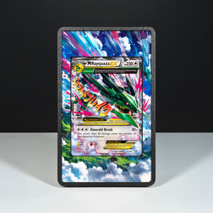 M Rayquaza EX 76/108 - Custodia con Artwork Esteso per Carte Pokémon - Display Case Extended Artwork Pokearth