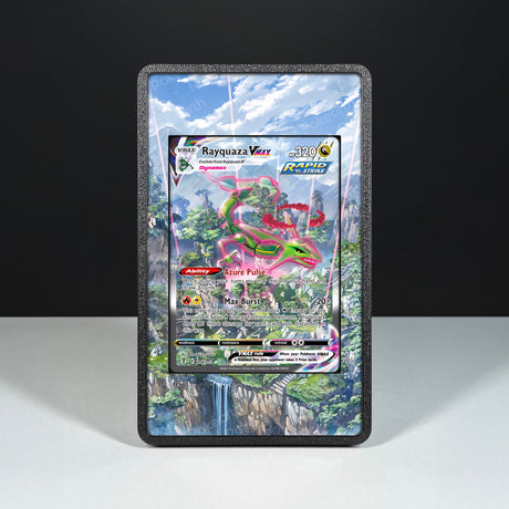 Rayquaza VMAX 218/203 - Custodia con Artwork Esteso per Carte Pokémon - Display Case Extended Artwork Pokearth