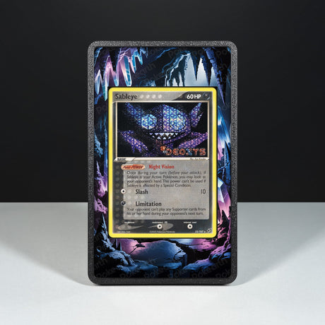 Sableye 23/107 - Custodia con Artwork Esteso per Carte Pokémon - Display Case Extended Artwork Pokearth