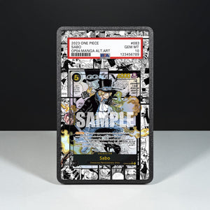 Sabo OP04-083 Manga - Graded Card Extended Artwork Display Case - Display Case Extended Artwork Pokearth