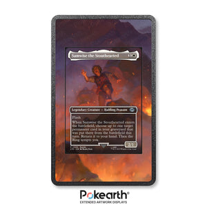 Samwise dal Cuore Intrepido 449 - Custodia con Artwork Esteso per Carte Magic - Display Case Extended Artwork Pokearth