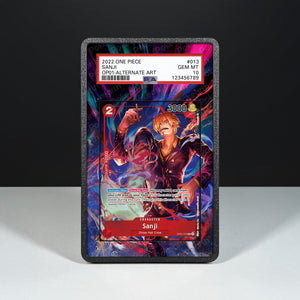 Sanji OP01-013 - Graded Card Extended Artwork Display Case - Display Case Extended Artwork Pokearth