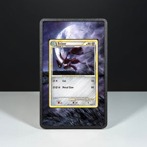 Scizor 7/90 - Custodia con Artwork Esteso per Carte Pokémon - Display Case Extended Artwork Pokearth