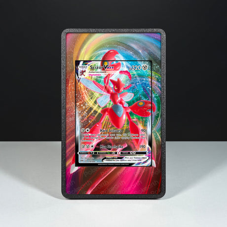 Scizor VMAX 119/189 - Custodia con Artwork Esteso per Carte Pokémon - Display Case Extended Artwork Pokearth