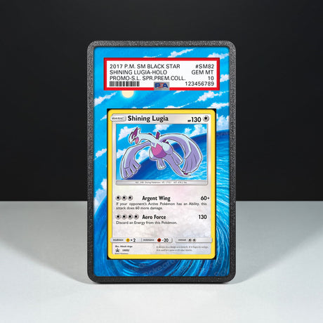 Shining Lugia SM82 - Graded Card Extended Artwork Display Case - Display Case Extended Artwork Pokearth