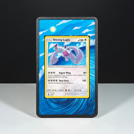 Shining Lugia SM82 - Custodia con Artwork Esteso per Carte Pokémon - Display Case Extended Artwork Pokearth