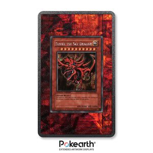 Slifer il Drago del Cielo 001 - Custodia con Artwork Esteso per Carte Yu-Gi-Oh! - Display Case Extended Artwork Pokearth