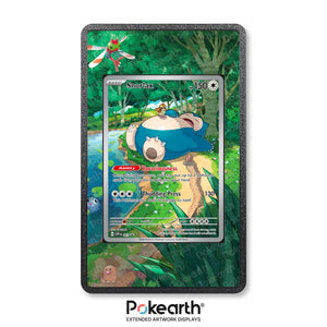 Snorlax SVP 051 - Custodia con Artwork Esteso per Carte Pokémon - Display Case Extended Artwork Pokearth