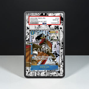 Sogeking OP03-122 Manga - Graded Card Extended Artwork Display Case - Display Case Extended Artwork Pokearth