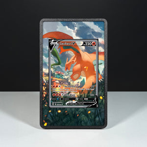Charizard V 154/172 - Custodia con Artwork Esteso per Carte Pokémon - Display Case Extended Artwork Pokearth