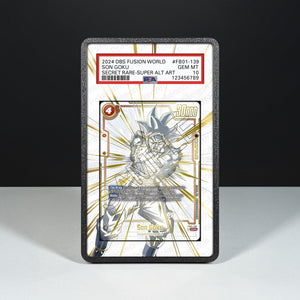 Son Goku FB01-139 - Graded Card Extended Artwork Display Case - Display Case Extended Artwork Pokearth