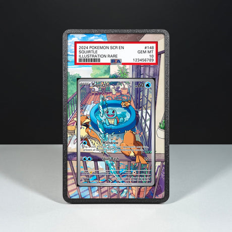 Squirtle 148/142 - Graded Card Extended Artwork Display Case - Display Case Extended Artwork Pokearth