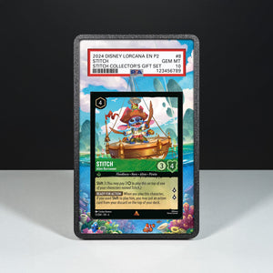 Stitch - Alien Buccaneer 72/204 - Graded Card Extended Artwork Display Case - Display Case Extended Artwork Pokearth